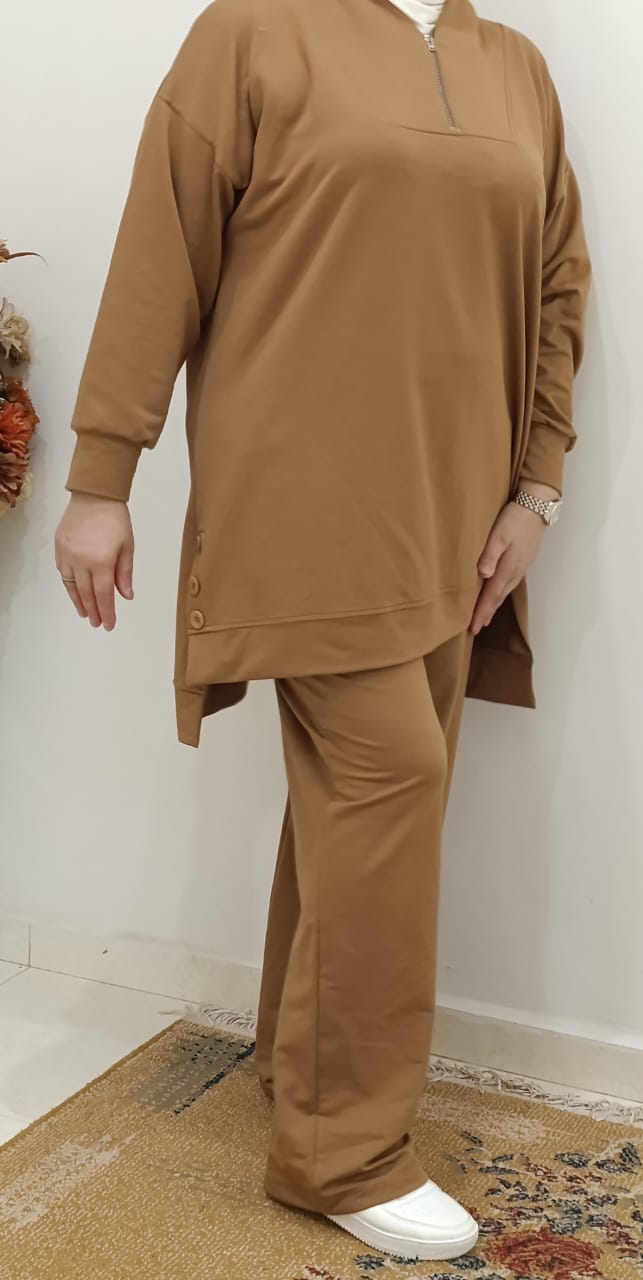 Tendance du moment :ensemble oversize chic.