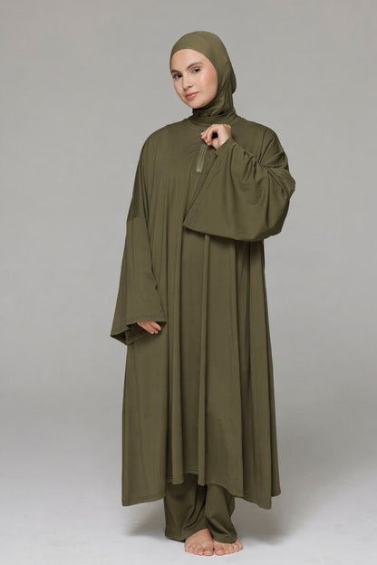 Burkini Modeste Premium – Ensemble 4 Pièces
