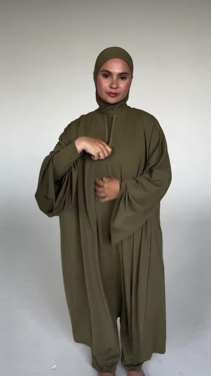 Burkini Modeste Premium – Ensemble 4 Pièces