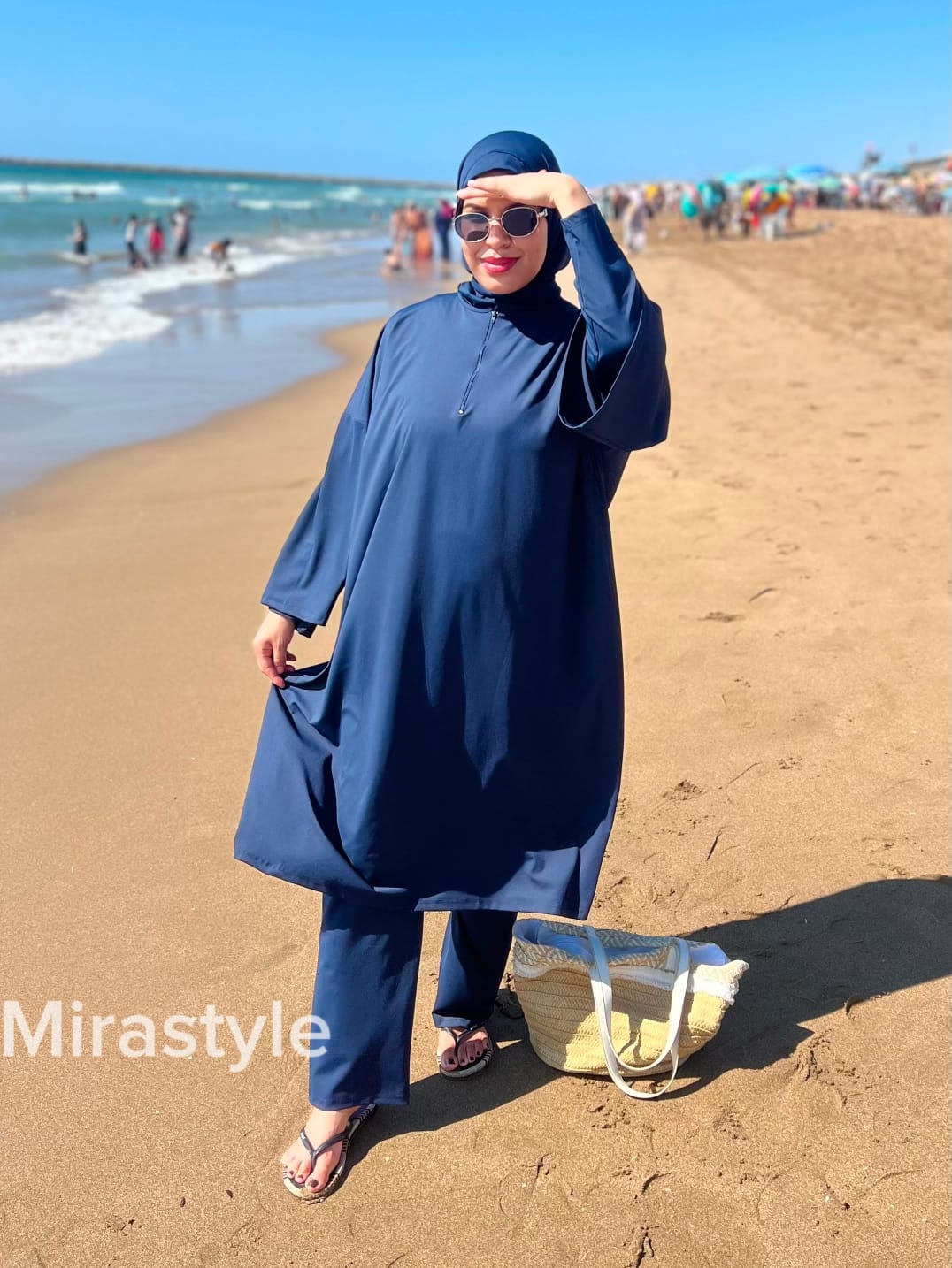 Burkini Modeste Premium – Ensemble 4 Pièces