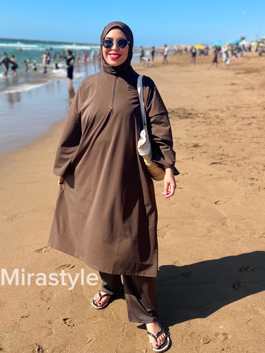 Burkini Modeste Premium – Ensemble 4 Pièces