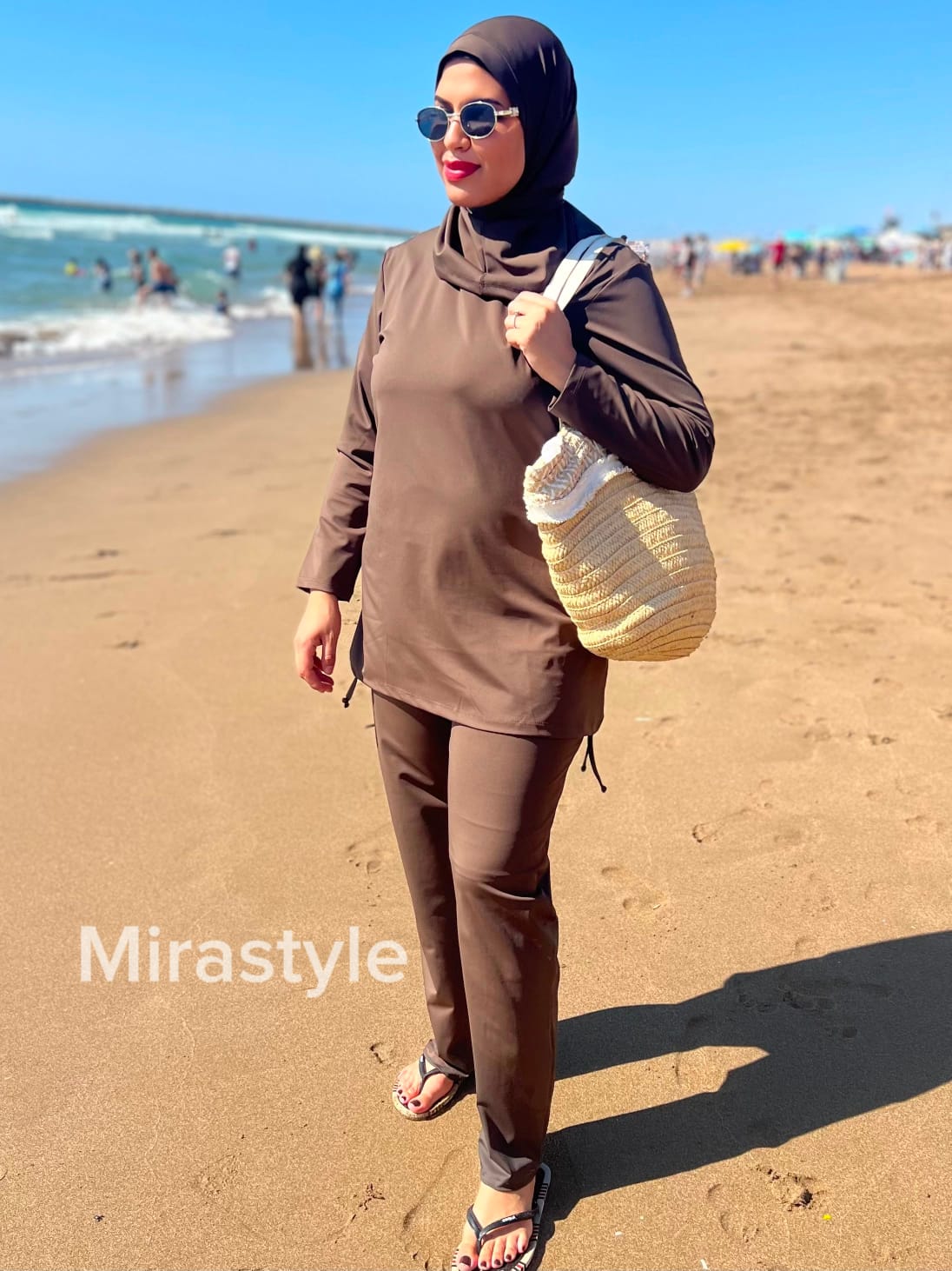 Burkini Modeste Premium – Ensemble 4 Pièces