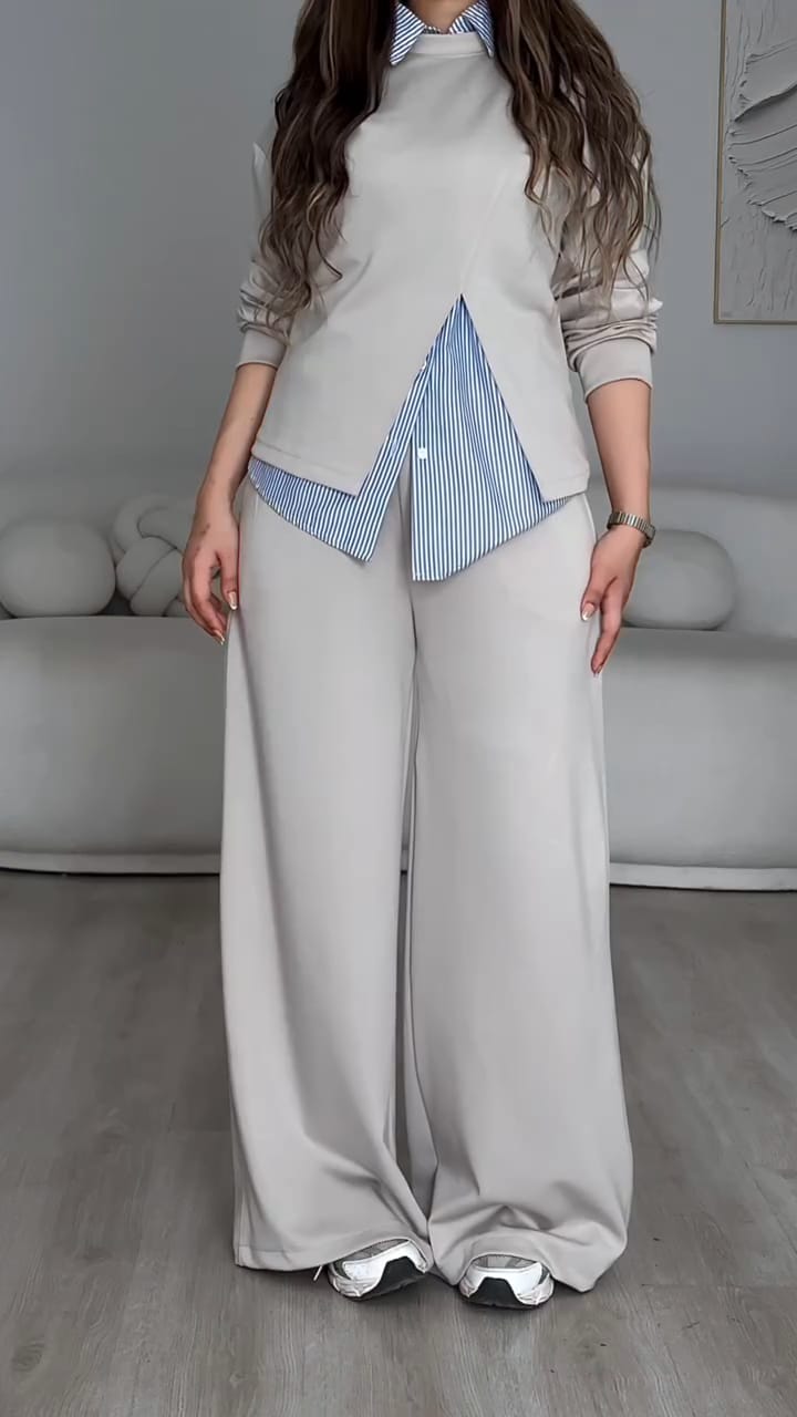 Ensemble Pantalon Large